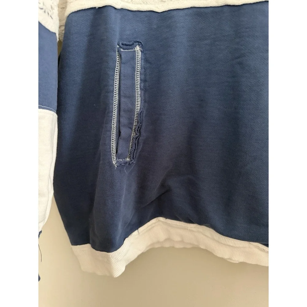 Free People We The Free American Dream Polo Women's Size Medium - Picture 7 of 15